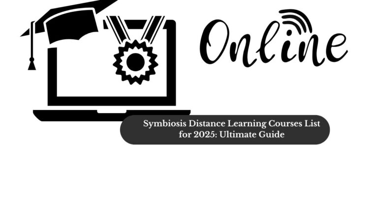 Symbiosis Distance Learning Courses List