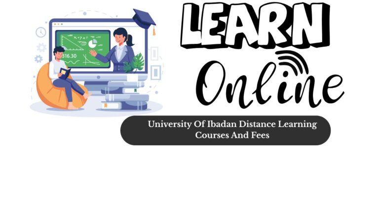 University Of Ibadan Distance Learning Courses And Fees